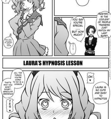 Amateur Laura-chan no Saimin Lesson | Laura's Hypnosis Lesson- Aikatsu hentai Facial