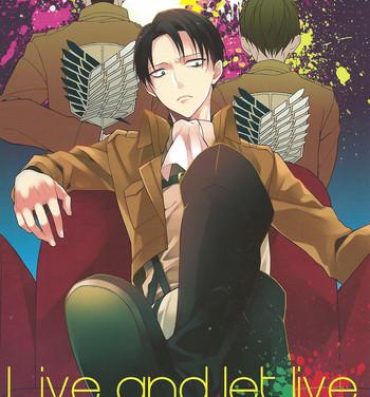 Footjob Live and let live.- Shingeki no kyojin hentai Gay Smoking