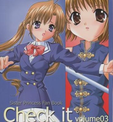 Futa Check it! volume 03- Sister princess hentai Vecina